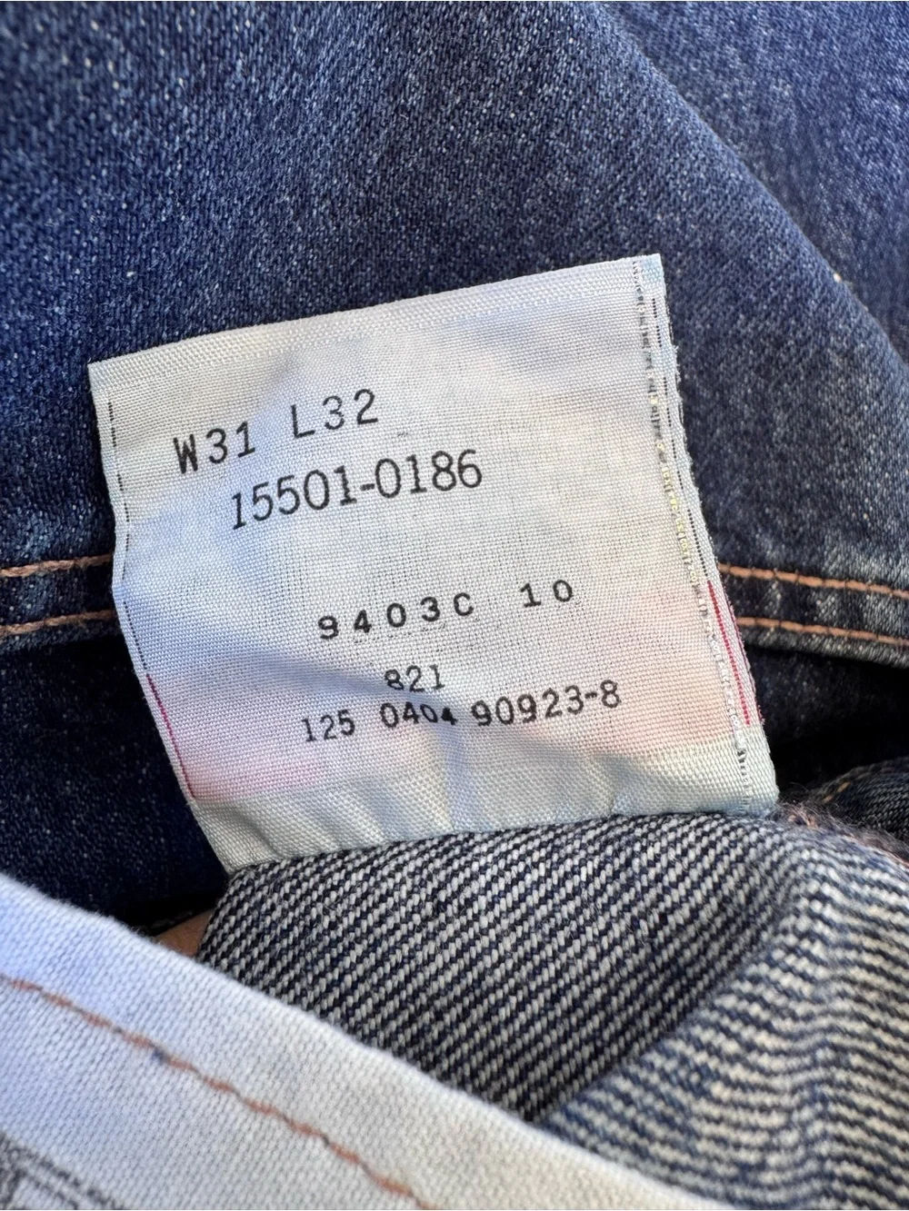 Levi’s 501 Button Fly Jeans 31x32 Actual 32x31 Made in Mexico